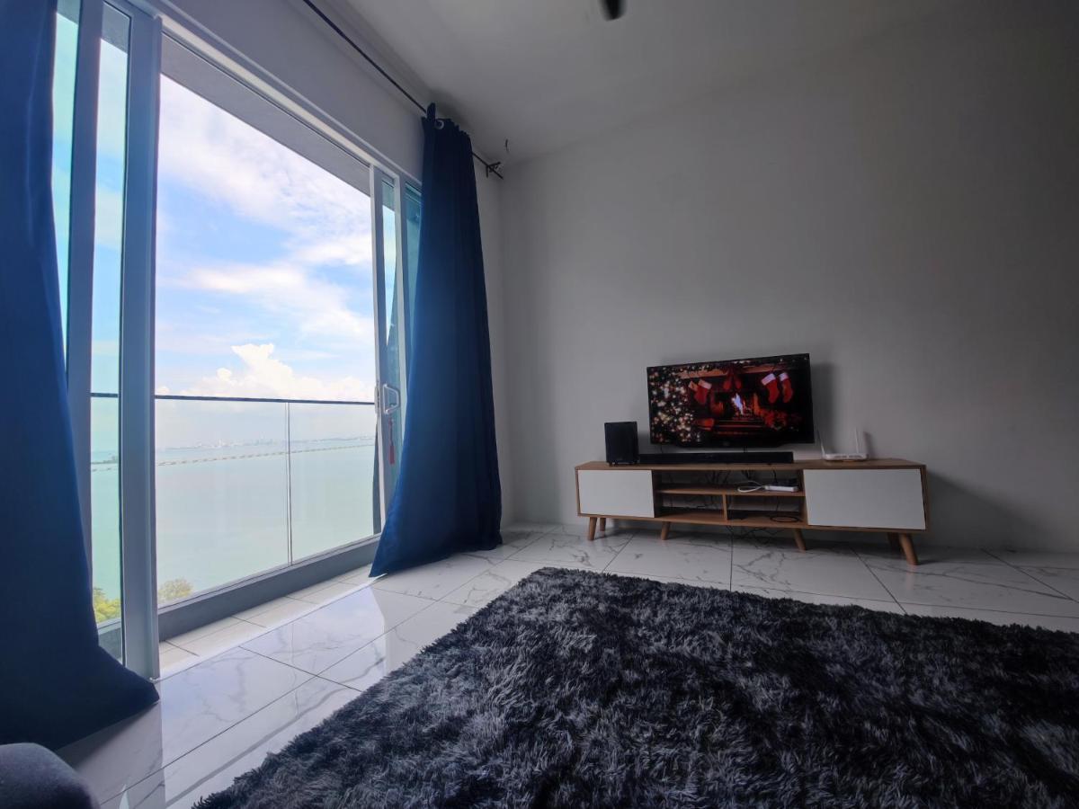 Infinite Seaview With Penang Bridge Suite With Sunrise Up To 11 Person Bayan Lepas Dış mekan fotoğraf