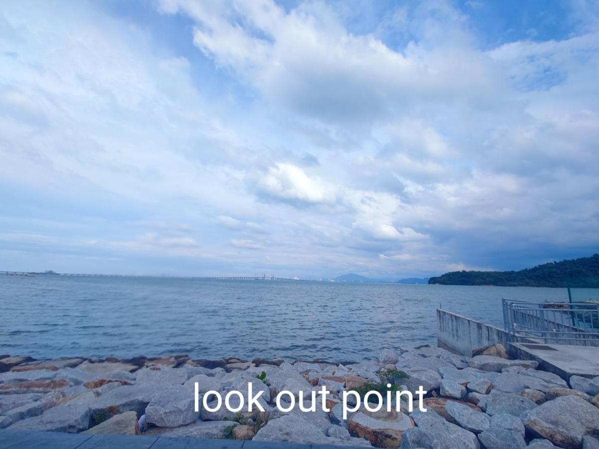 Infinite Seaview With Penang Bridge Suite With Sunrise Up To 11 Person Bayan Lepas Dış mekan fotoğraf