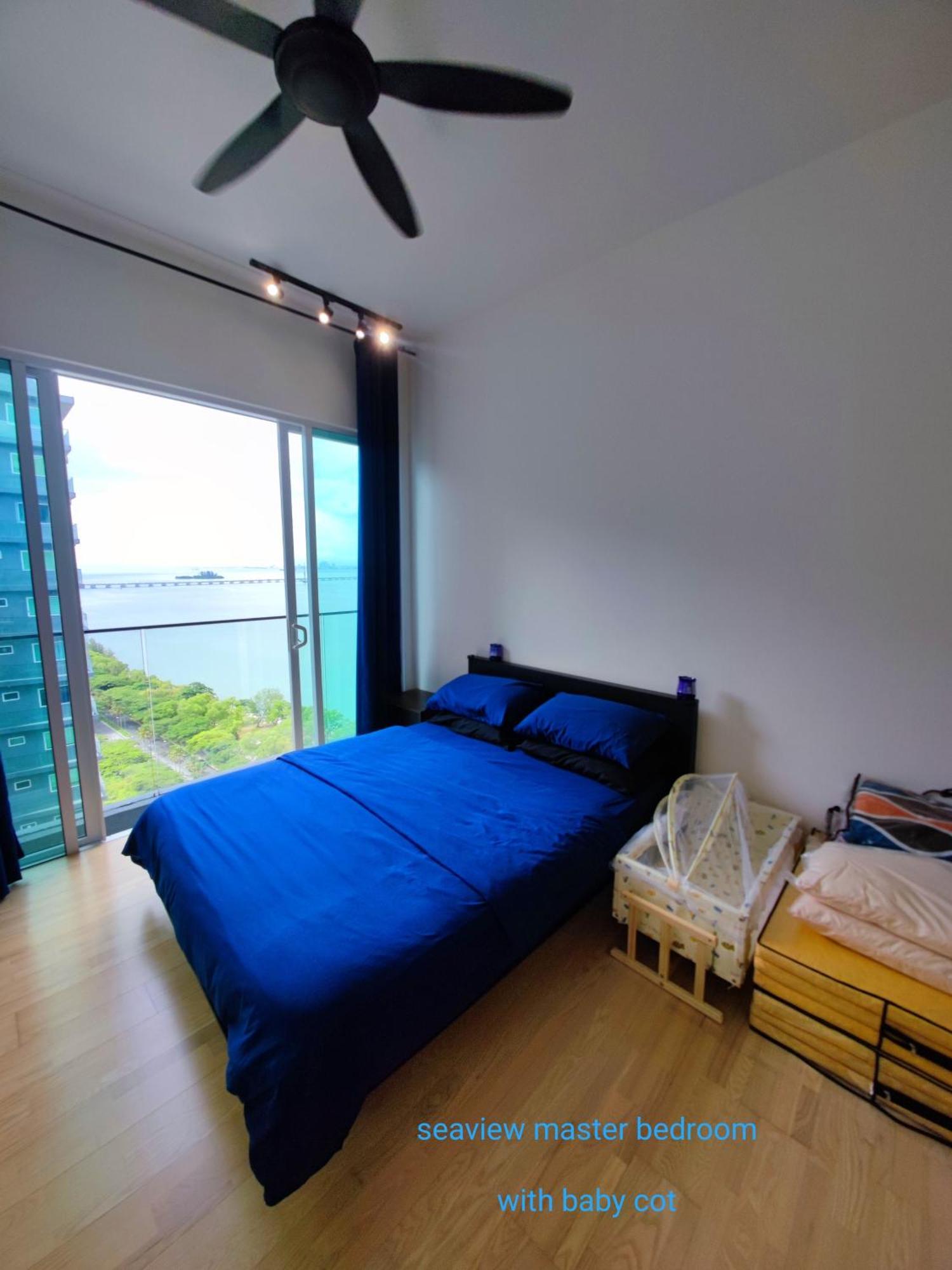 Infinite Seaview With Penang Bridge Suite With Sunrise Up To 11 Person Bayan Lepas Dış mekan fotoğraf
