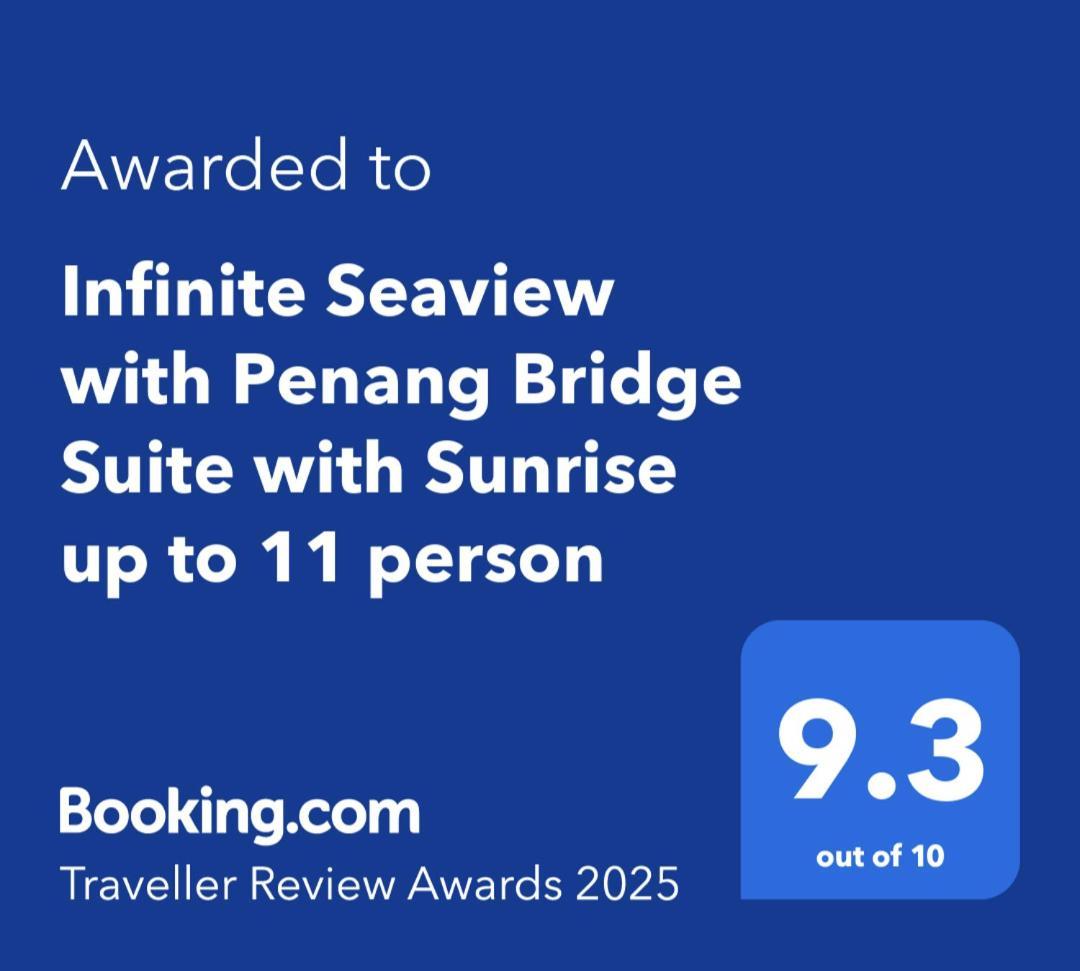 Infinite Seaview With Penang Bridge Suite With Sunrise Up To 11 Person Bayan Lepas Dış mekan fotoğraf